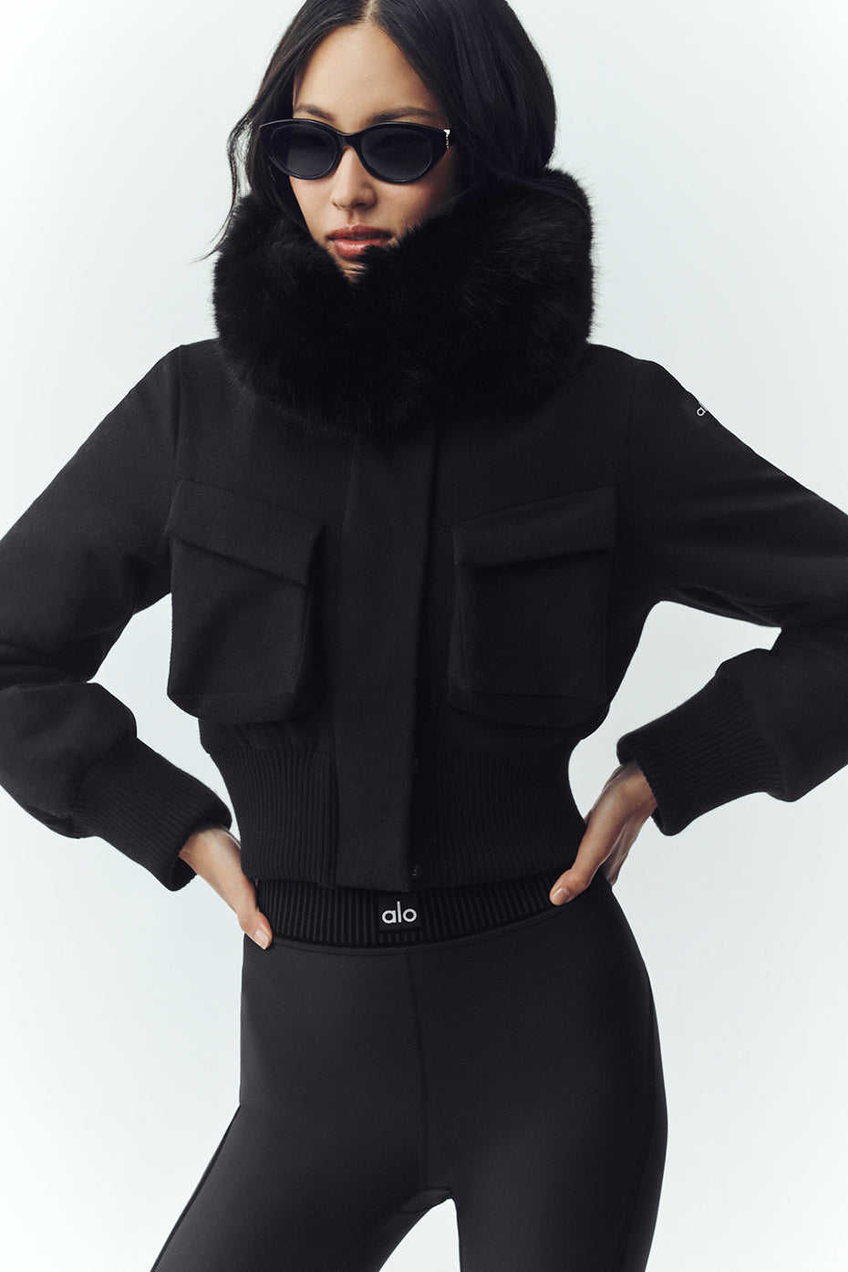 Wool Blend Bunny Slope Jacket