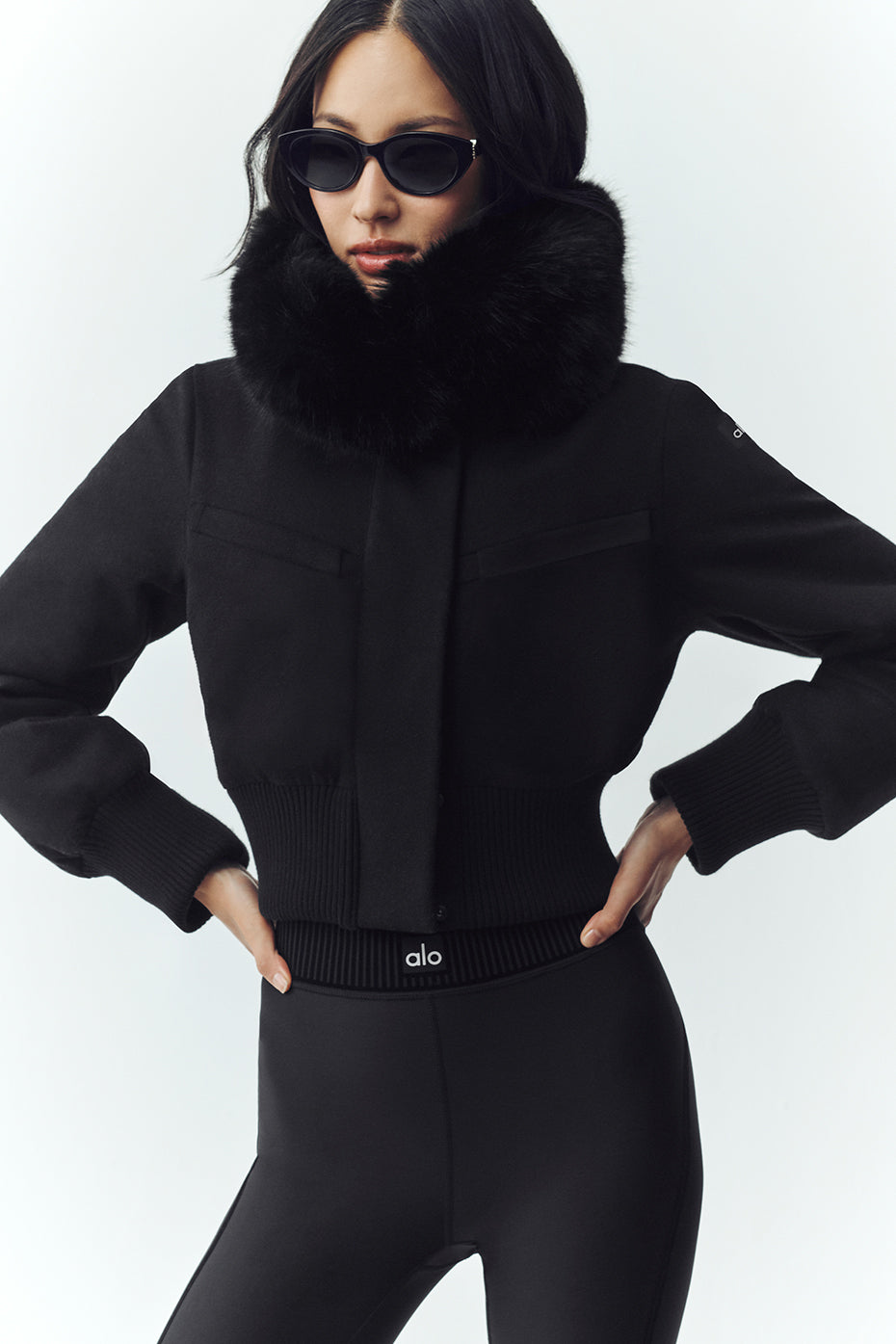 Wool Blend Bunny Slope Jacket