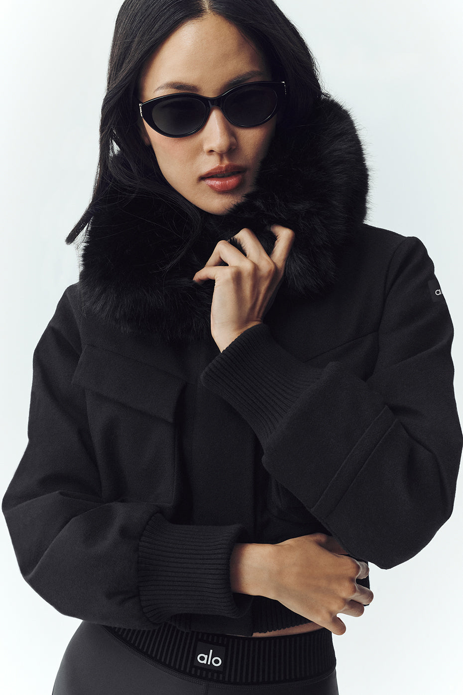 Wool Blend Bunny Slope Jacket