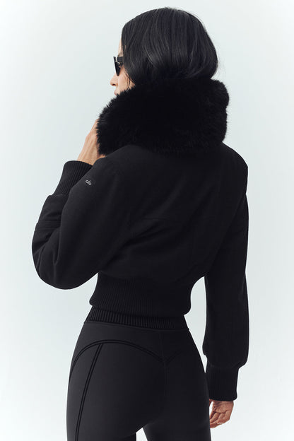 Wool Blend Bunny Slope Jacket