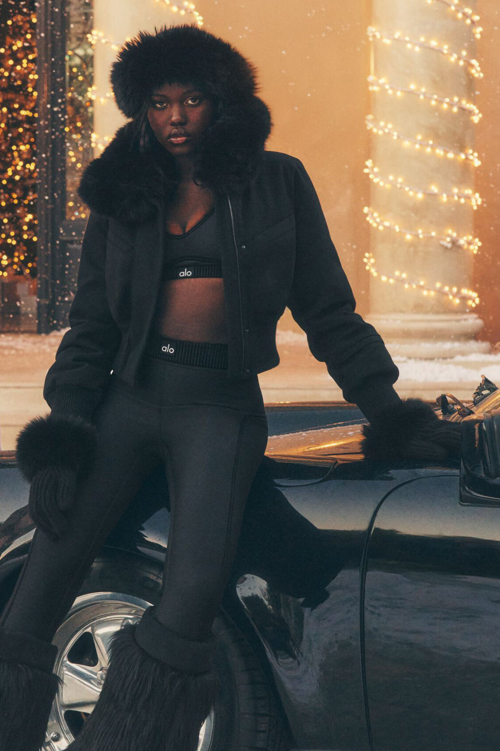 Wool Blend Bunny Slope Jacket