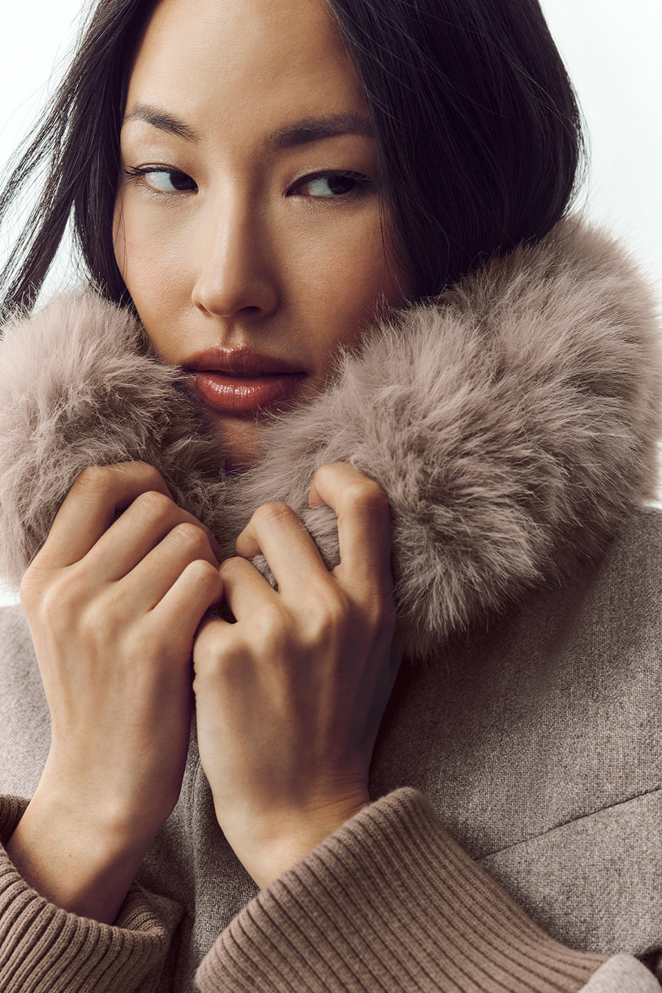 Wool Blend Bunny Slope Jacket