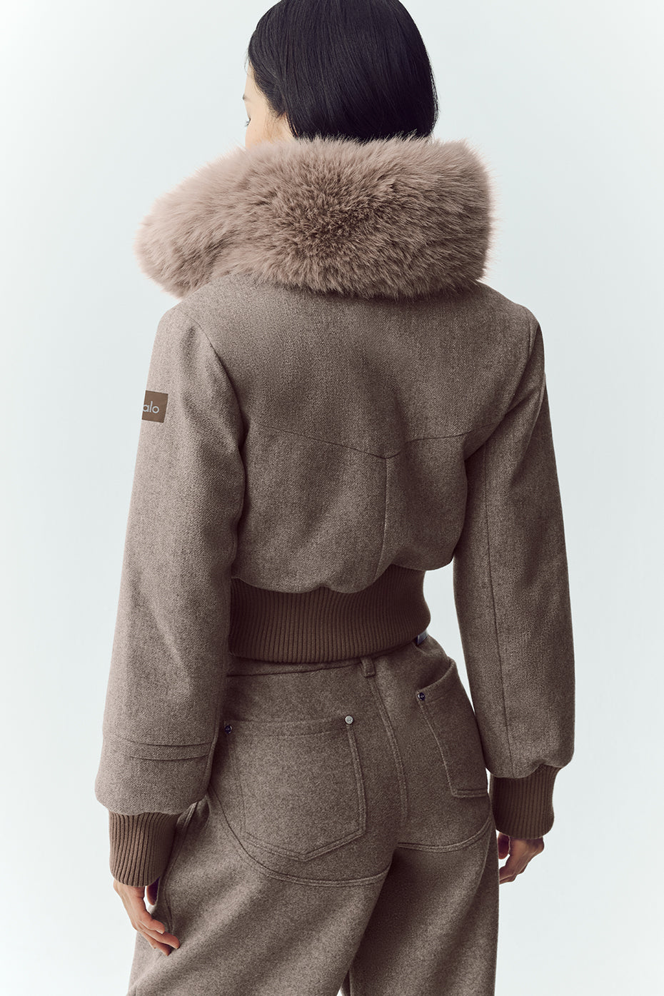 Wool Blend Bunny Slope Jacket