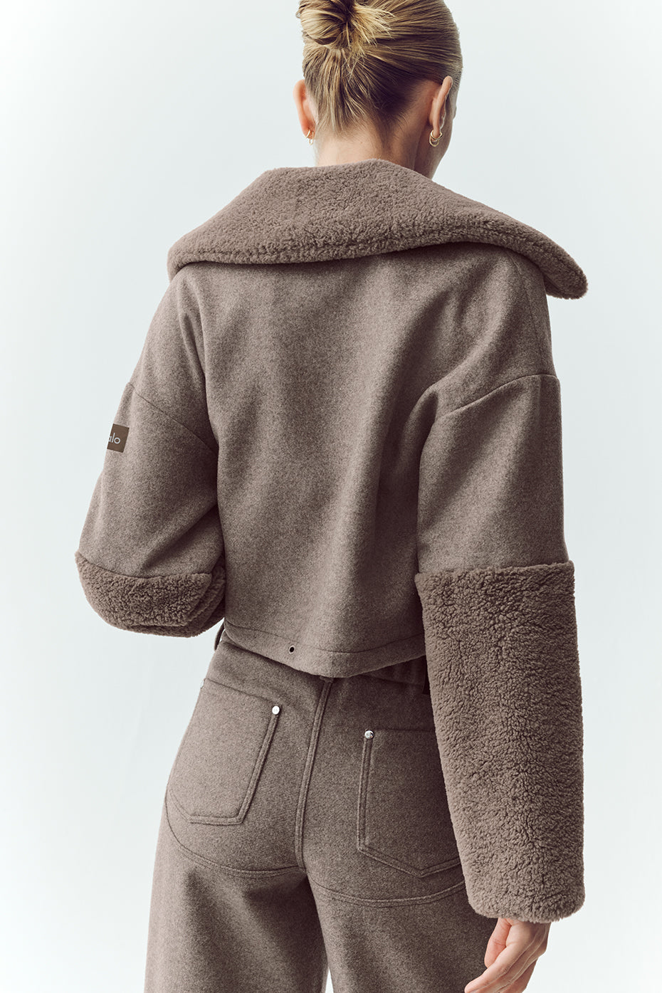 Wool Blend Nightfall Bomber