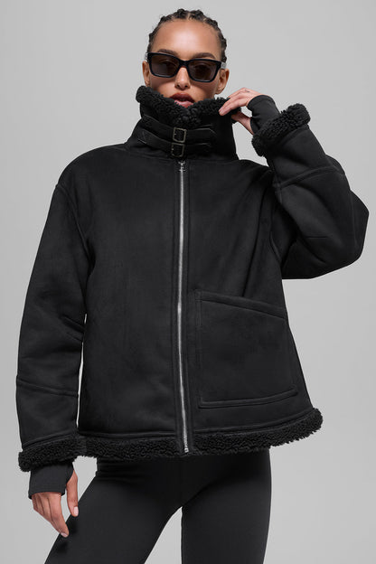 Faux Shearling Grand Jacket