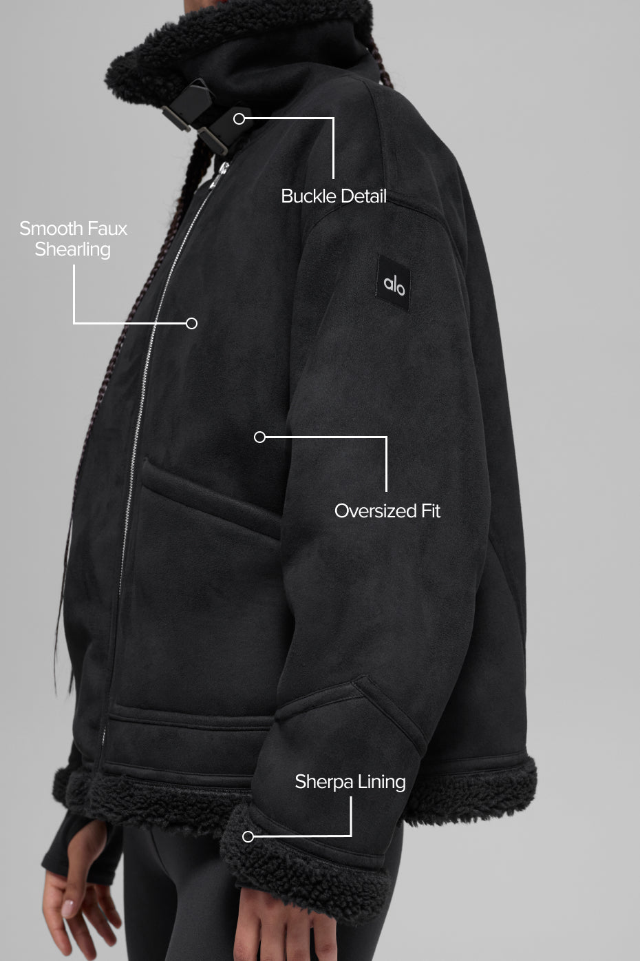 Faux Shearling Grand Jacket