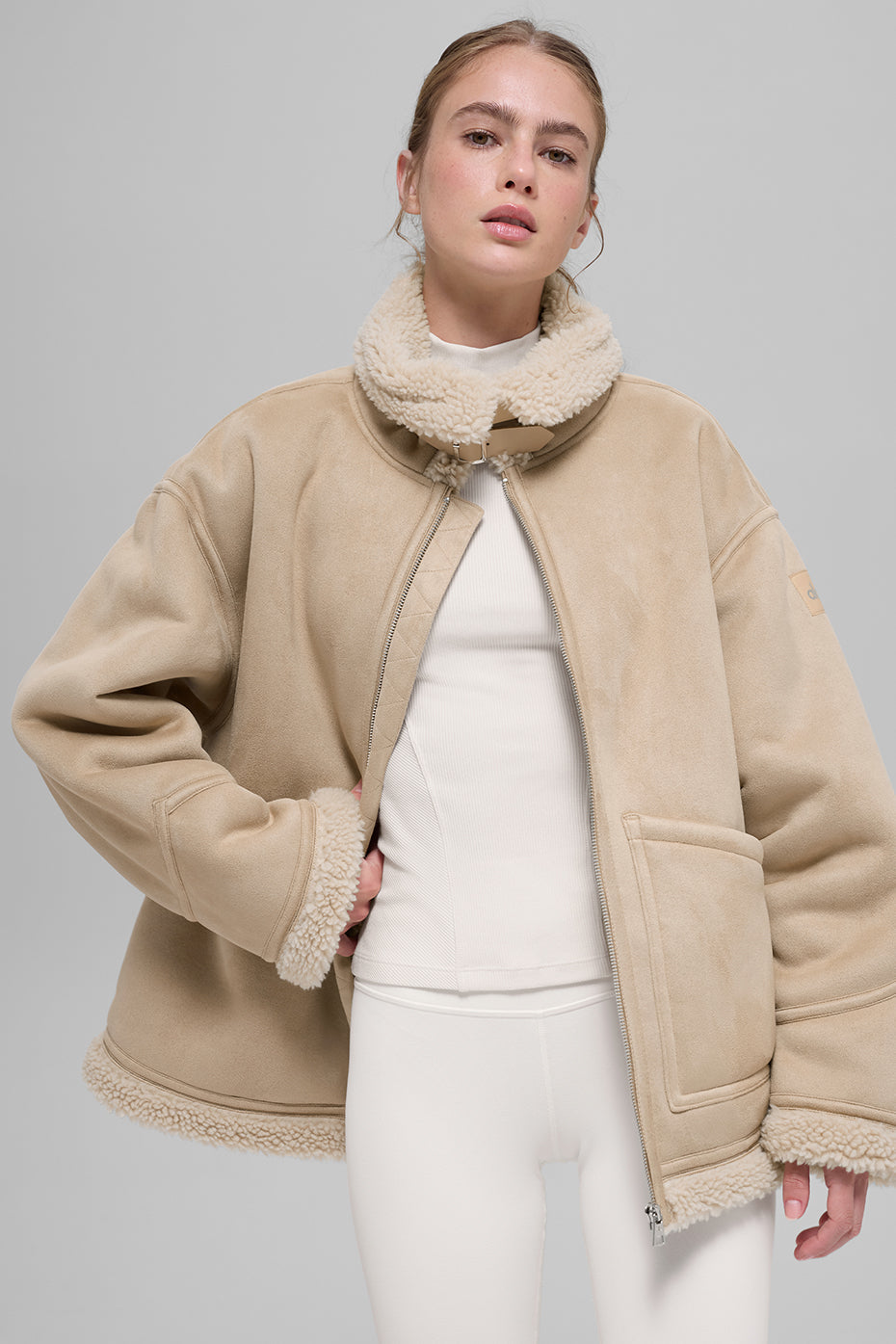 Faux Shearling Grand Jacket