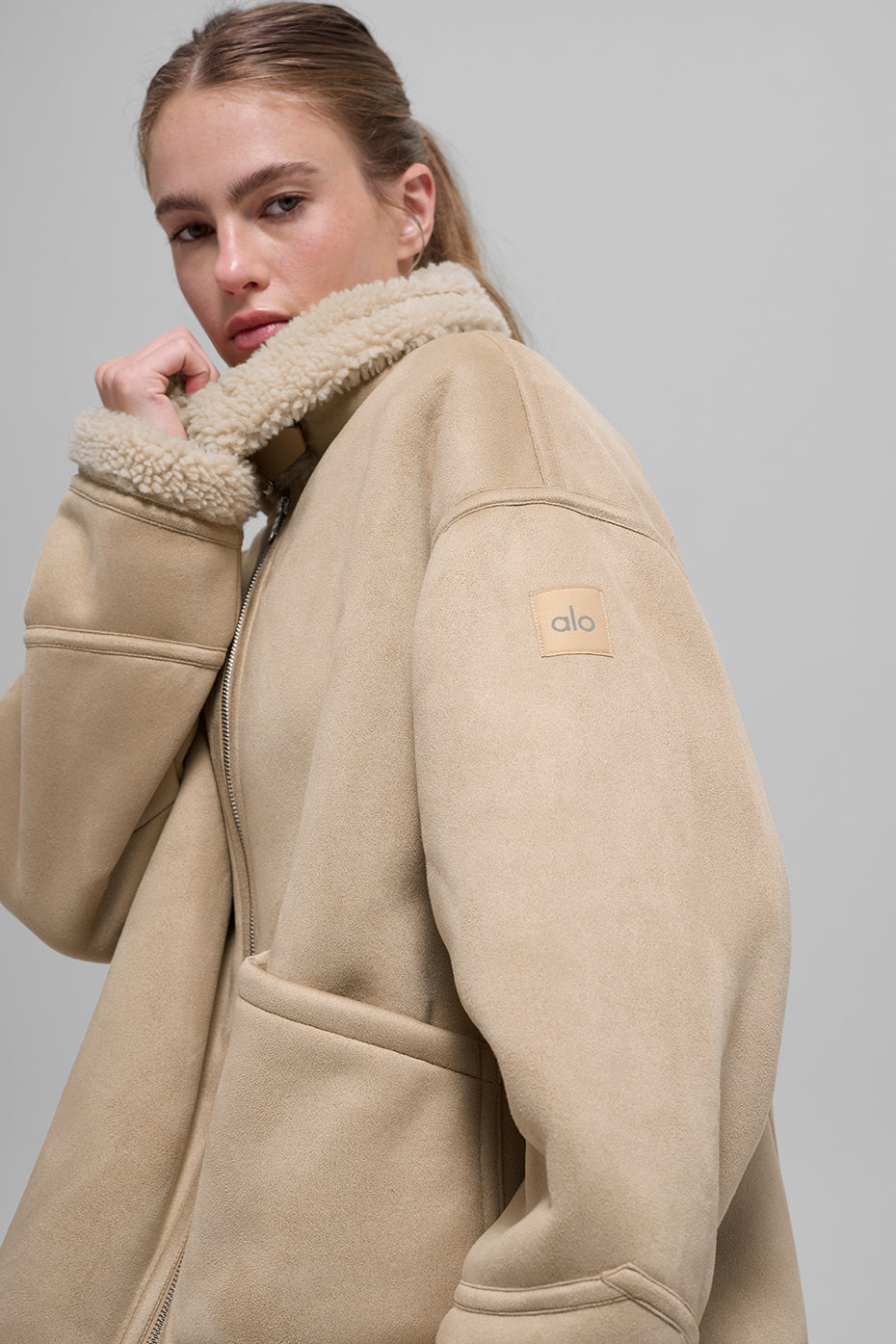 Faux Shearling Grand Jacket
