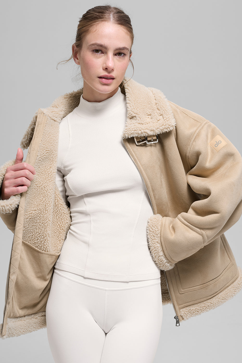 Faux Shearling Grand Jacket