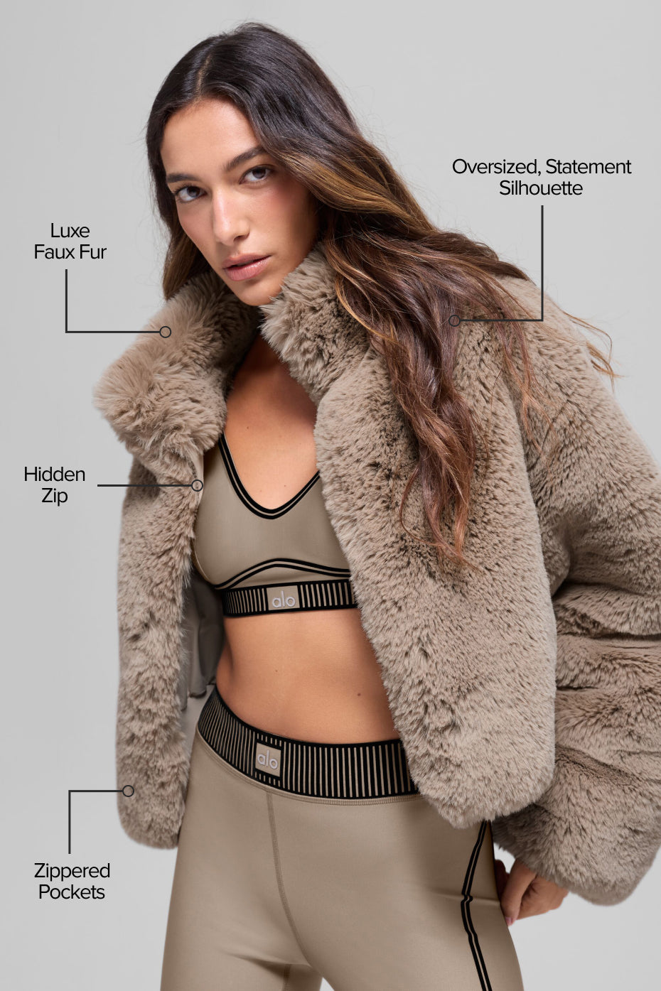 Faux Fur Allure Jacket