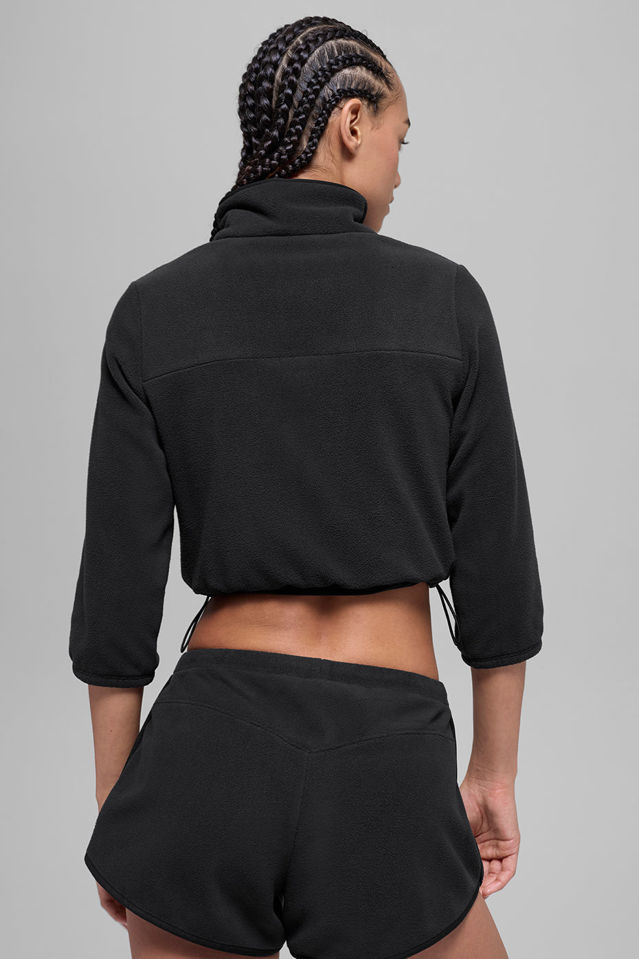 Polar Fleece Retreat Cropped Jacket