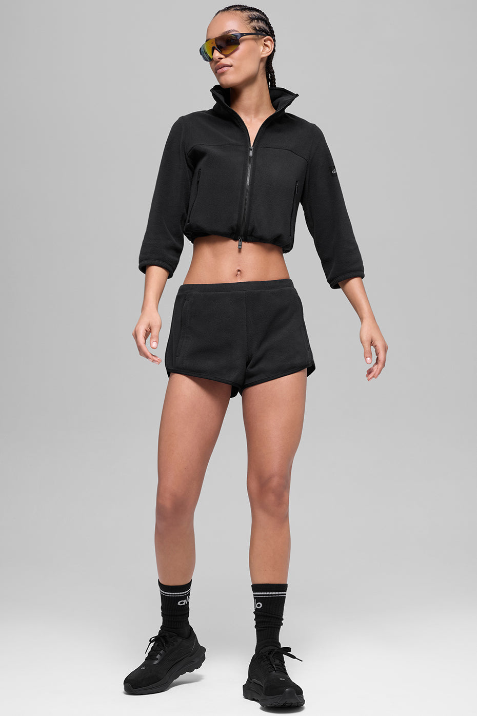 Polar Fleece Retreat Cropped Jacket