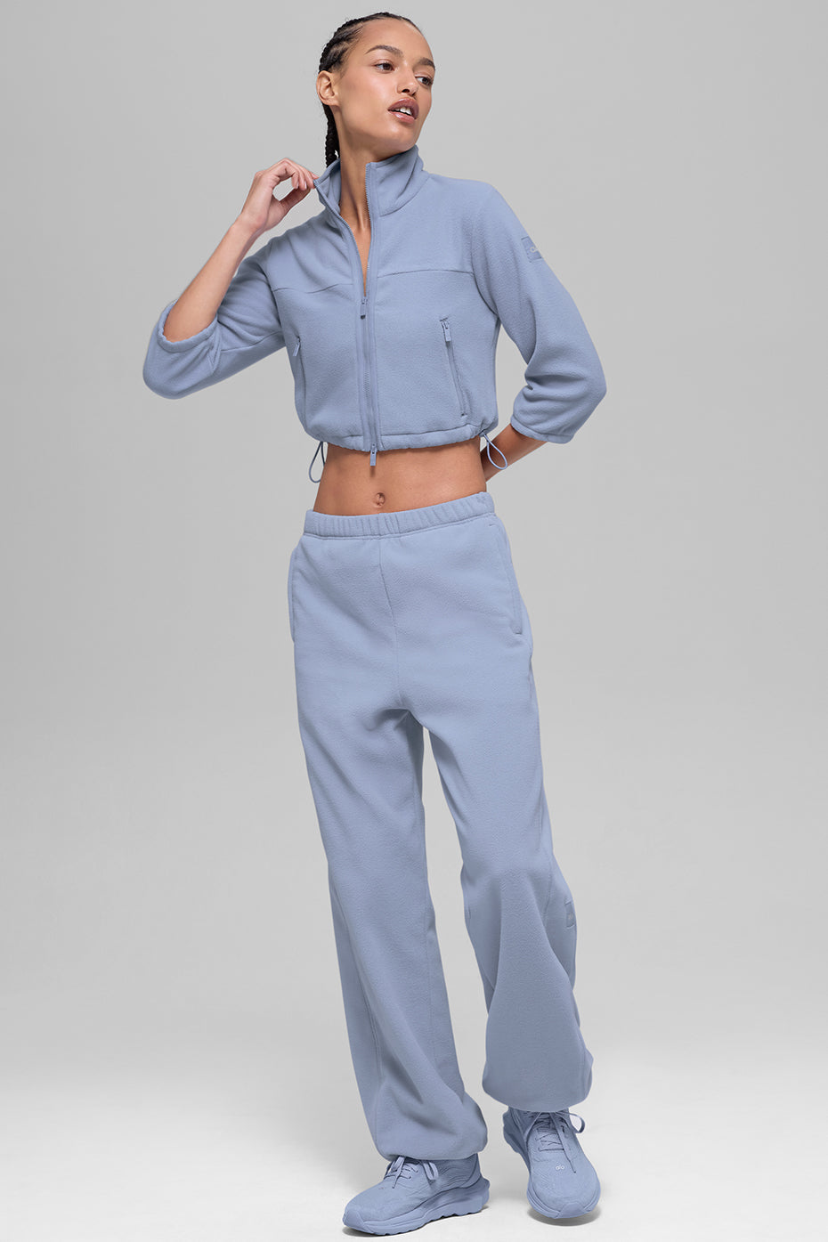 Polar Fleece Retreat Cropped Jacket