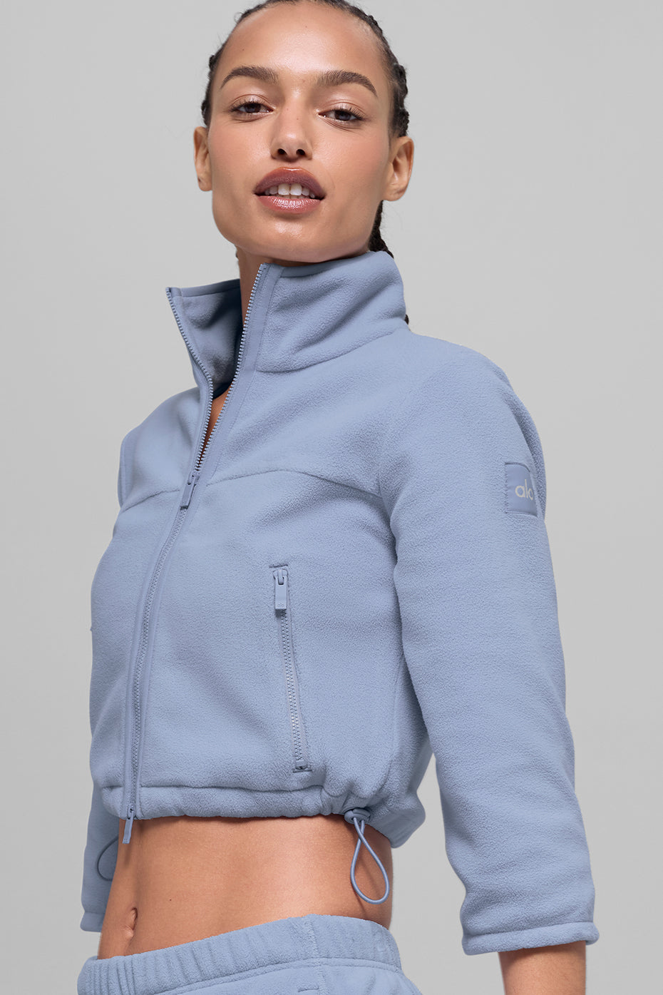 Polar Fleece Retreat Cropped Jacket