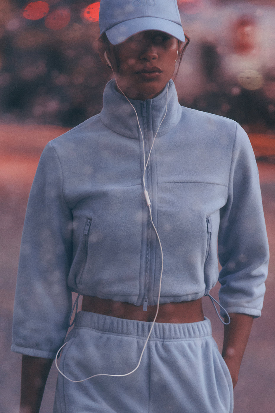 Polar Fleece Retreat Cropped Jacket