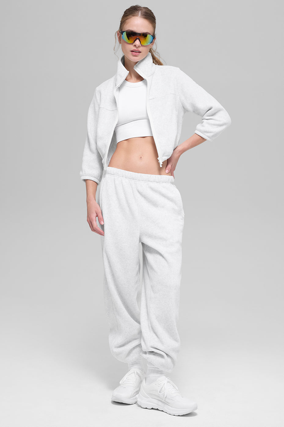 Polar Fleece Retreat Cropped Jacket