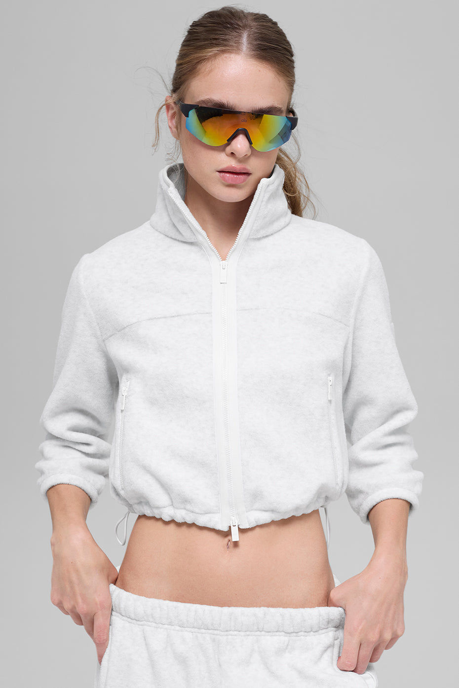 Polar Fleece Retreat Cropped Jacket