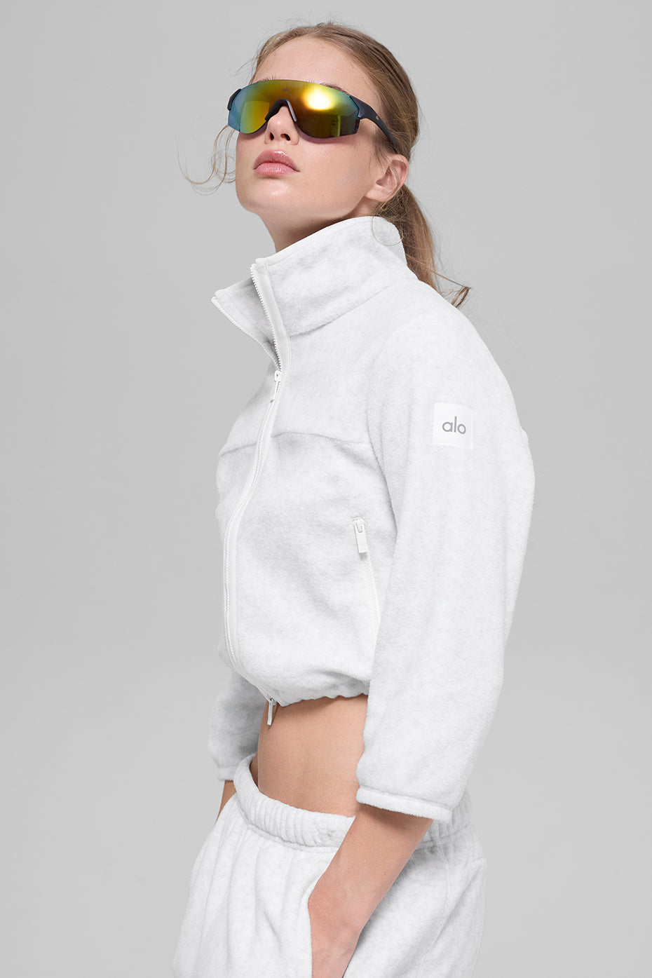 Polar Fleece Retreat Cropped Jacket