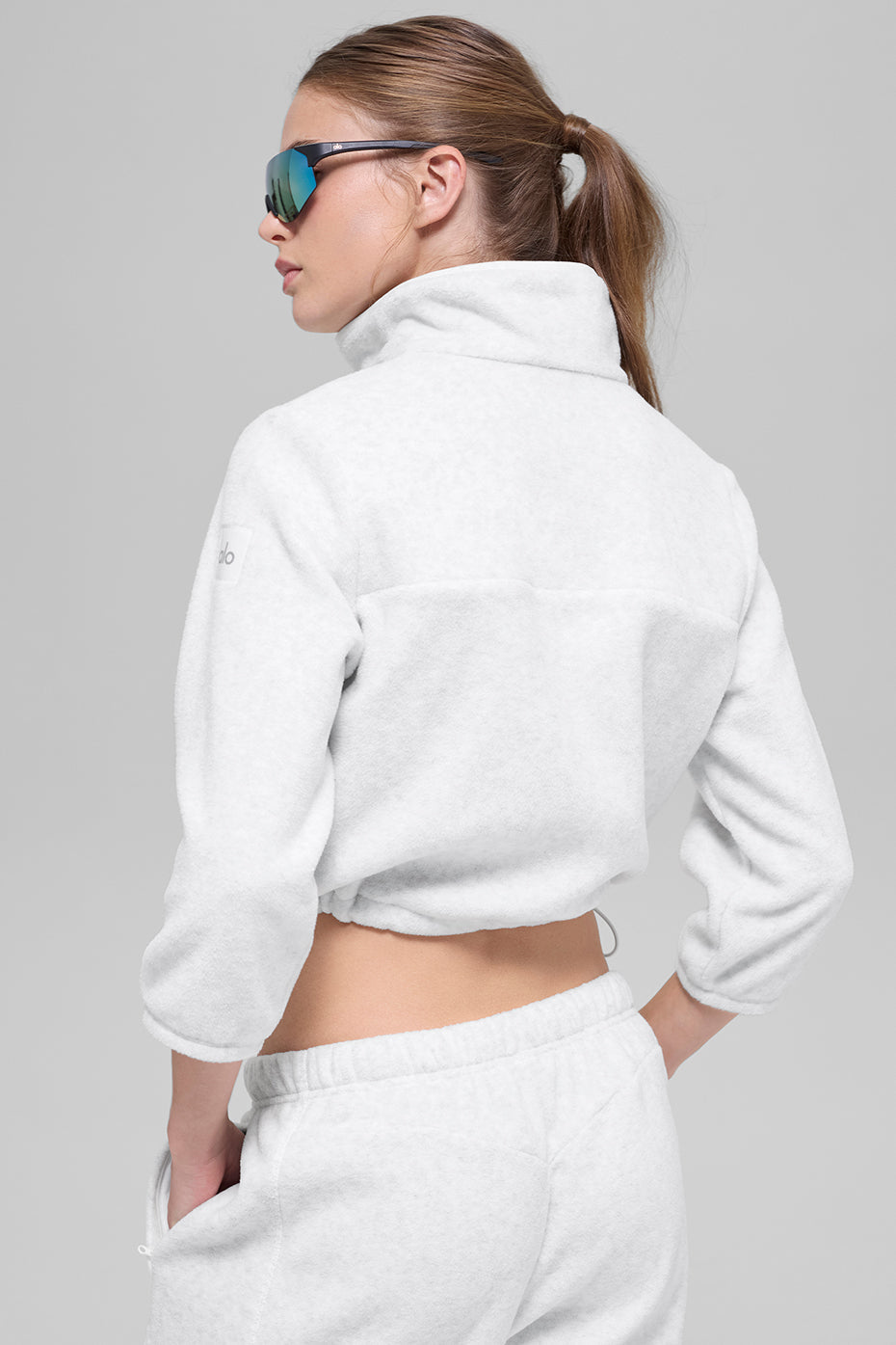 Polar Fleece Retreat Cropped Jacket