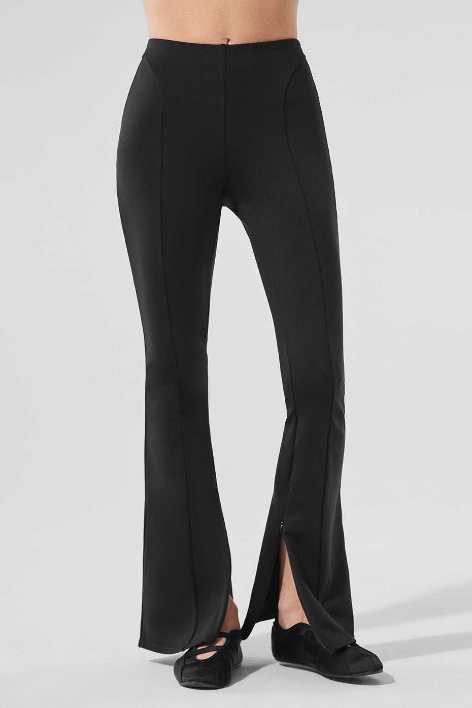 High-Waist Zip It Flare Legging