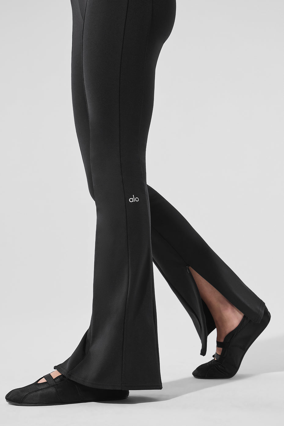 High-Waist Zip It Flare Legging