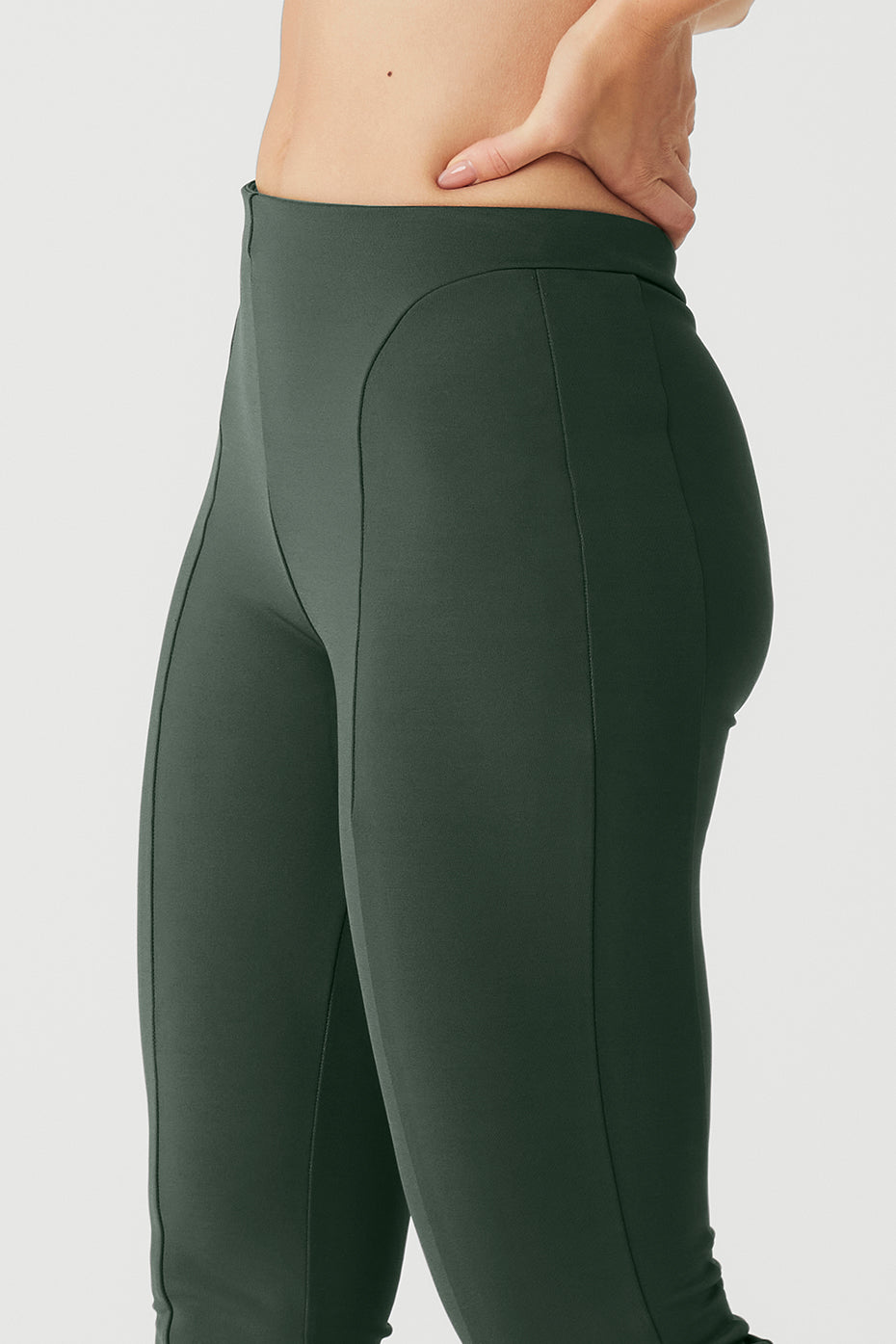 High-Waist Zip It Flare Legging