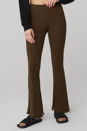High-Waist Zip It Flare Legging