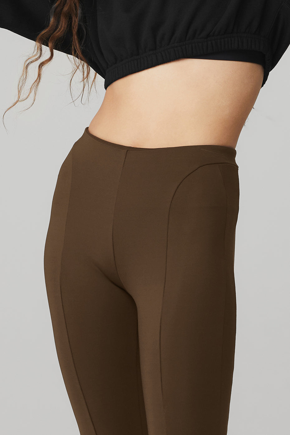 High-Waist Zip It Flare Legging
