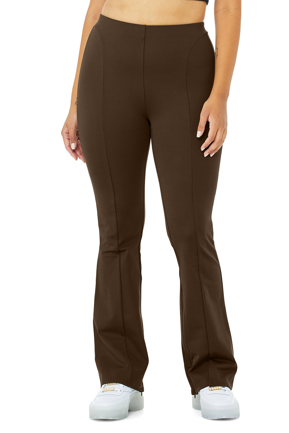 High-Waist Zip It Flare Legging
