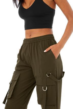 High-Waist City Wise Cargo Pant