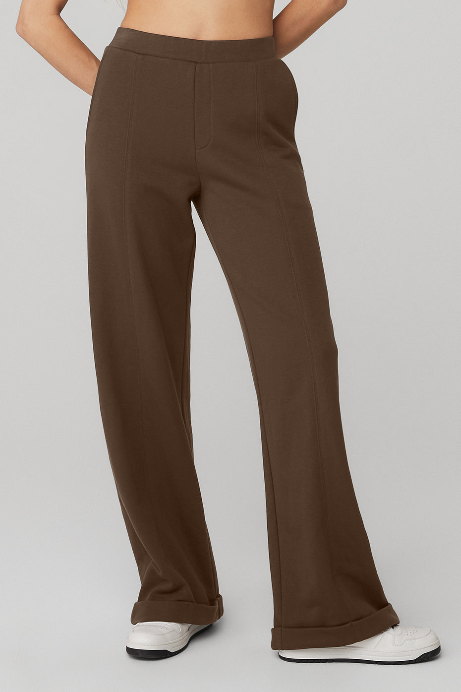 High-Waist Trouser Wide Leg Pant