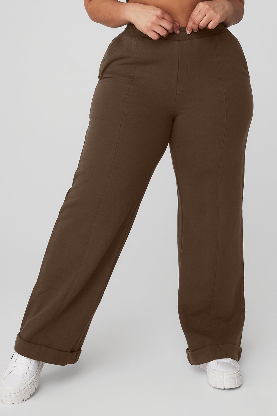 High-Waist Trouser Wide Leg Pant