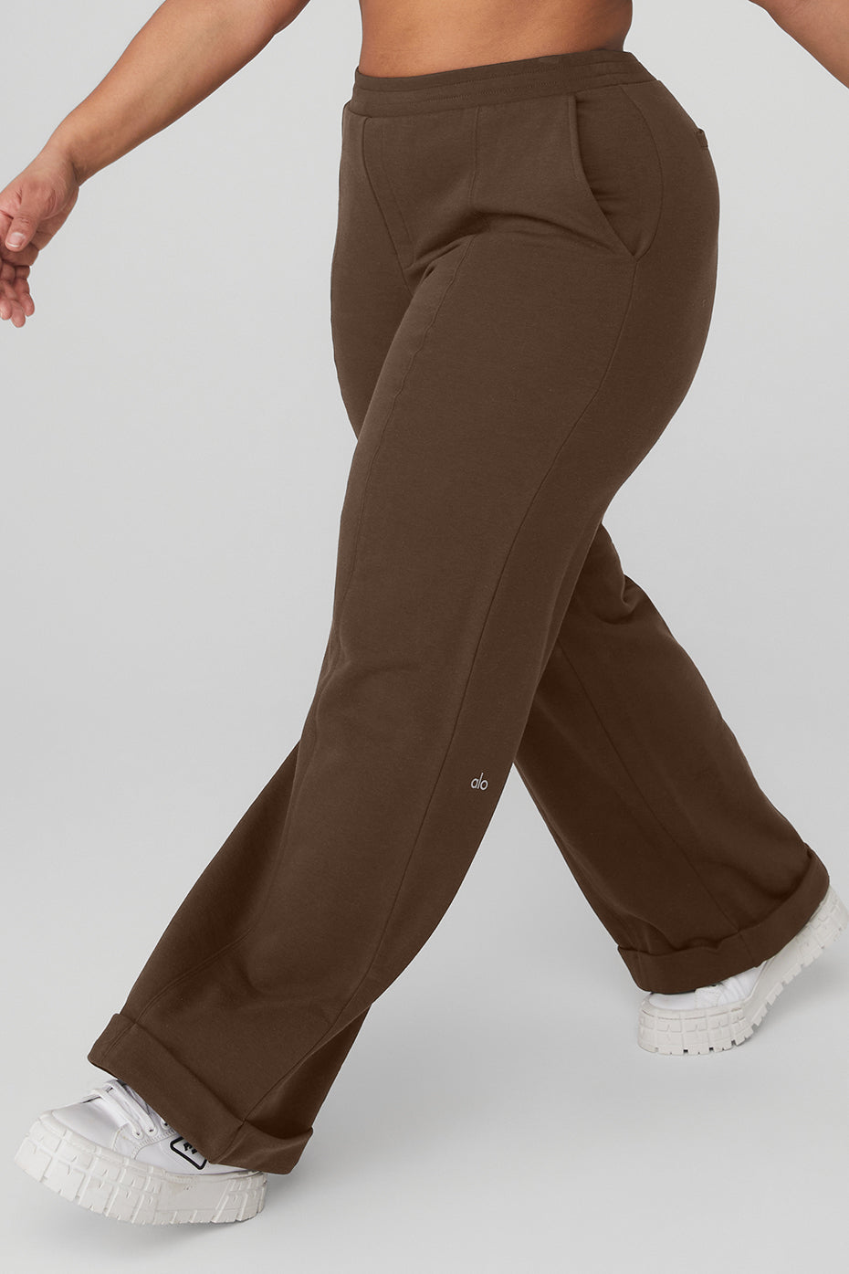 High-Waist Trouser Wide Leg Pant