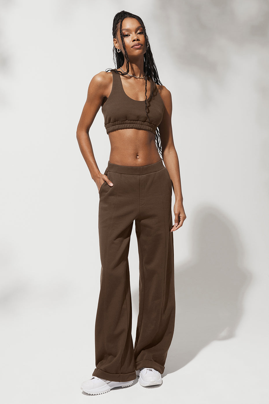 High-Waist Trouser Wide Leg Pant