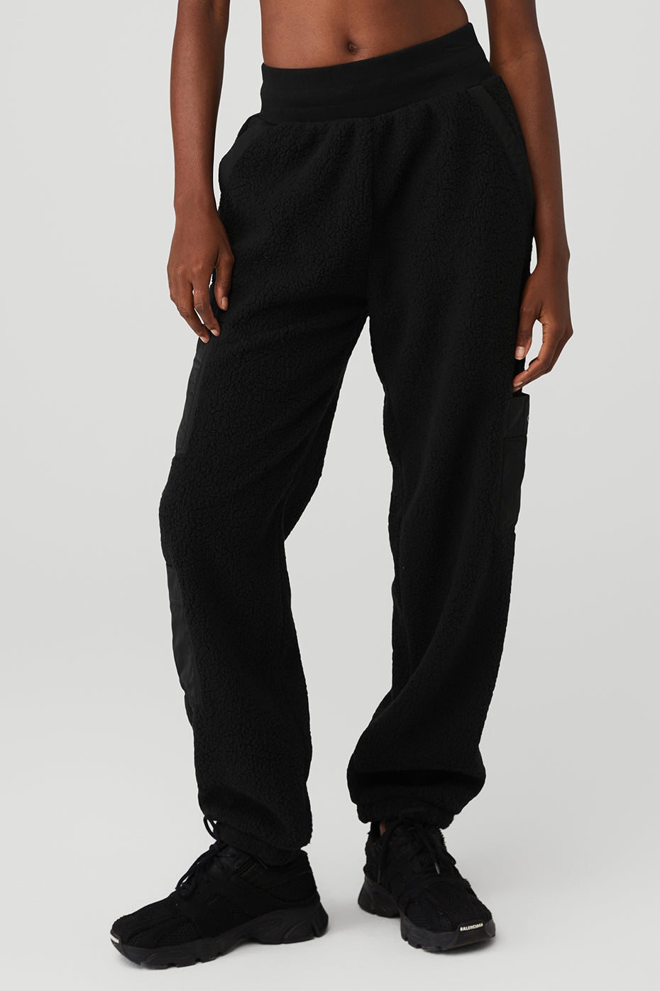 Micro Sherpa High-Waist Solstice Sweatpant