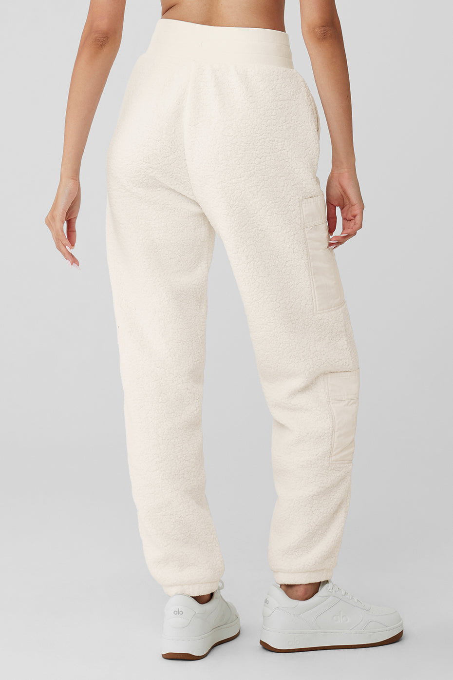 Micro Sherpa High-Waist Solstice Sweatpant