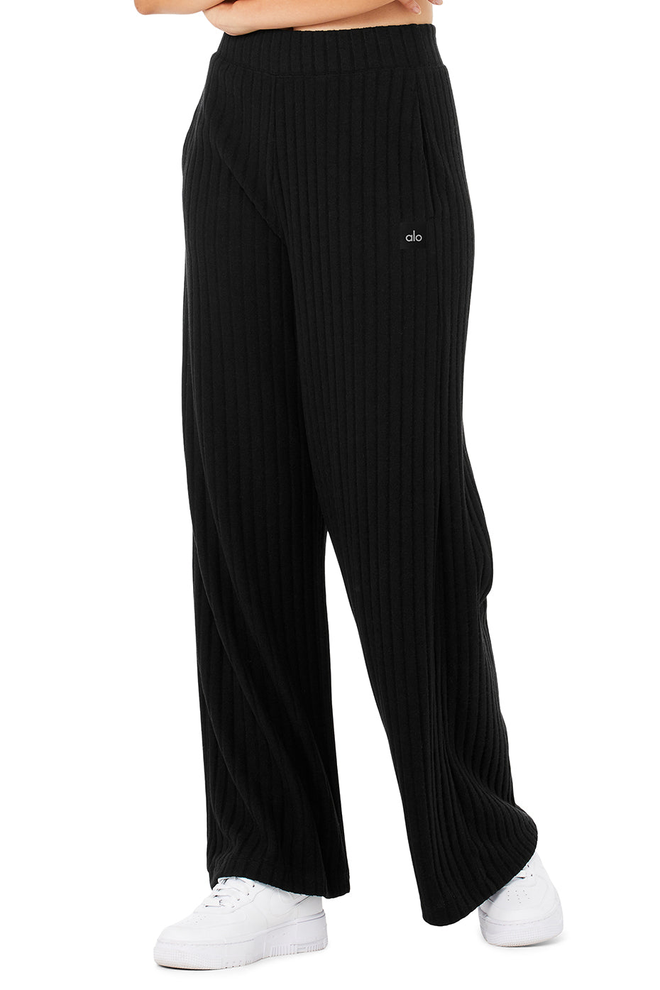 Ribbed Take Comfort Wide Leg Pant