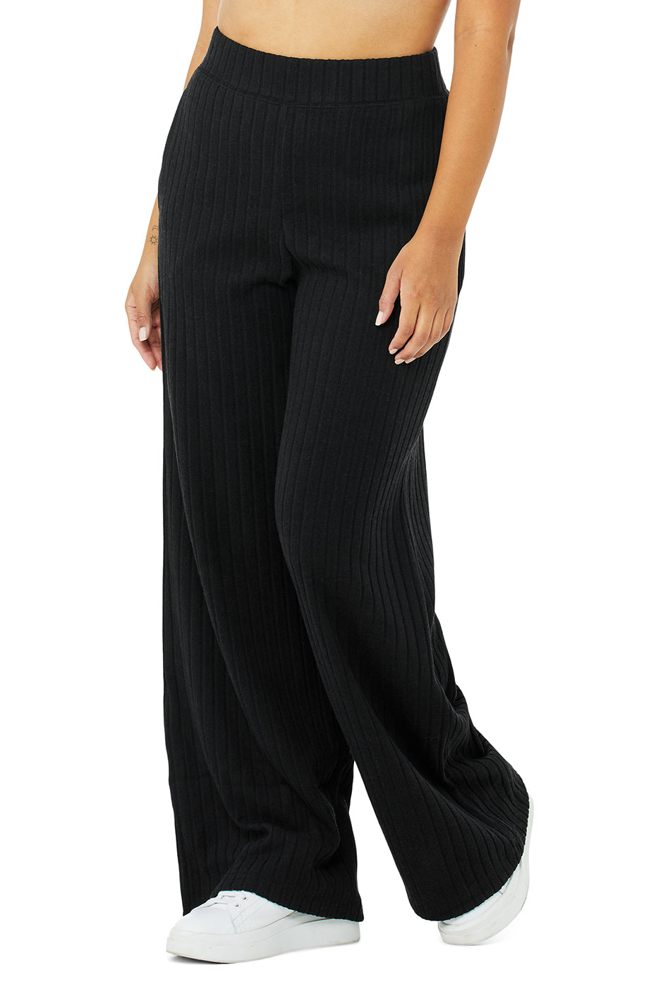 Ribbed Take Comfort Wide Leg Pant