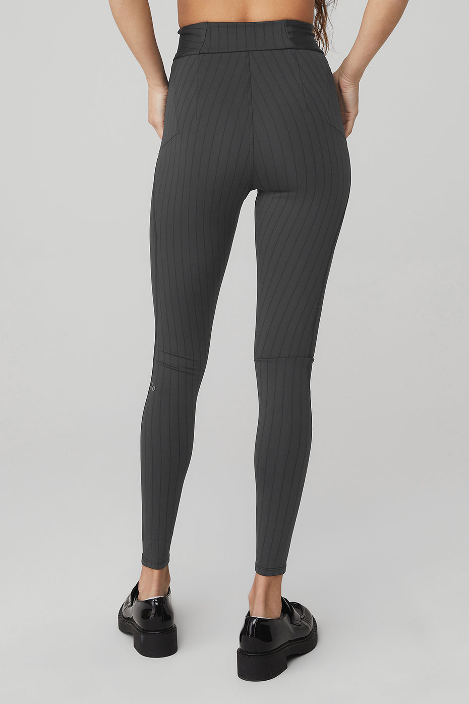 Pinstripe Jacquard Extreme High-Waist Legging