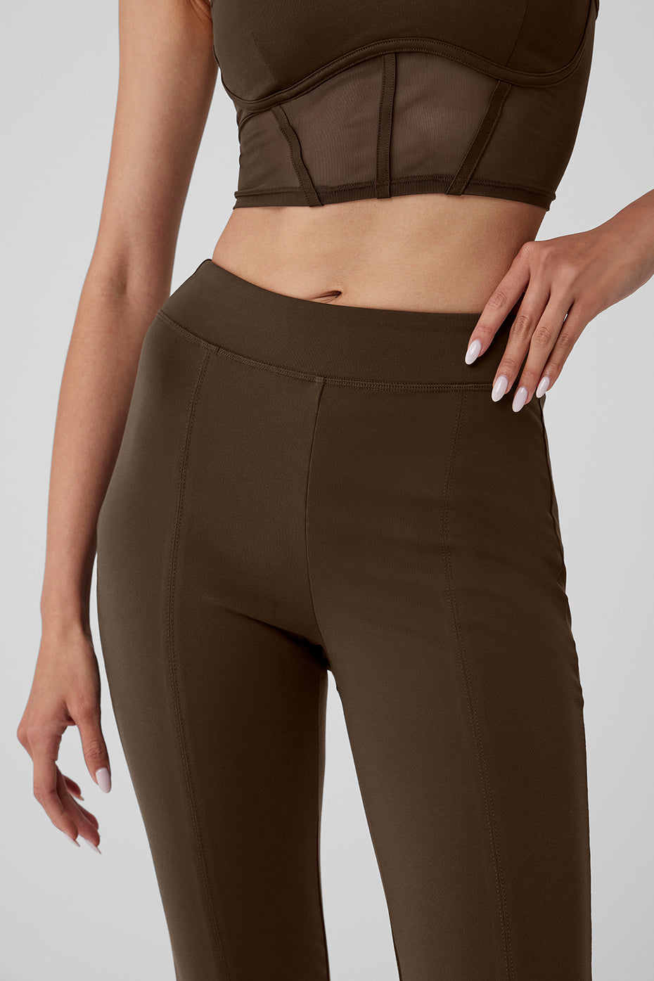 Airbrush High-Waist 7/8 Flutter Legging