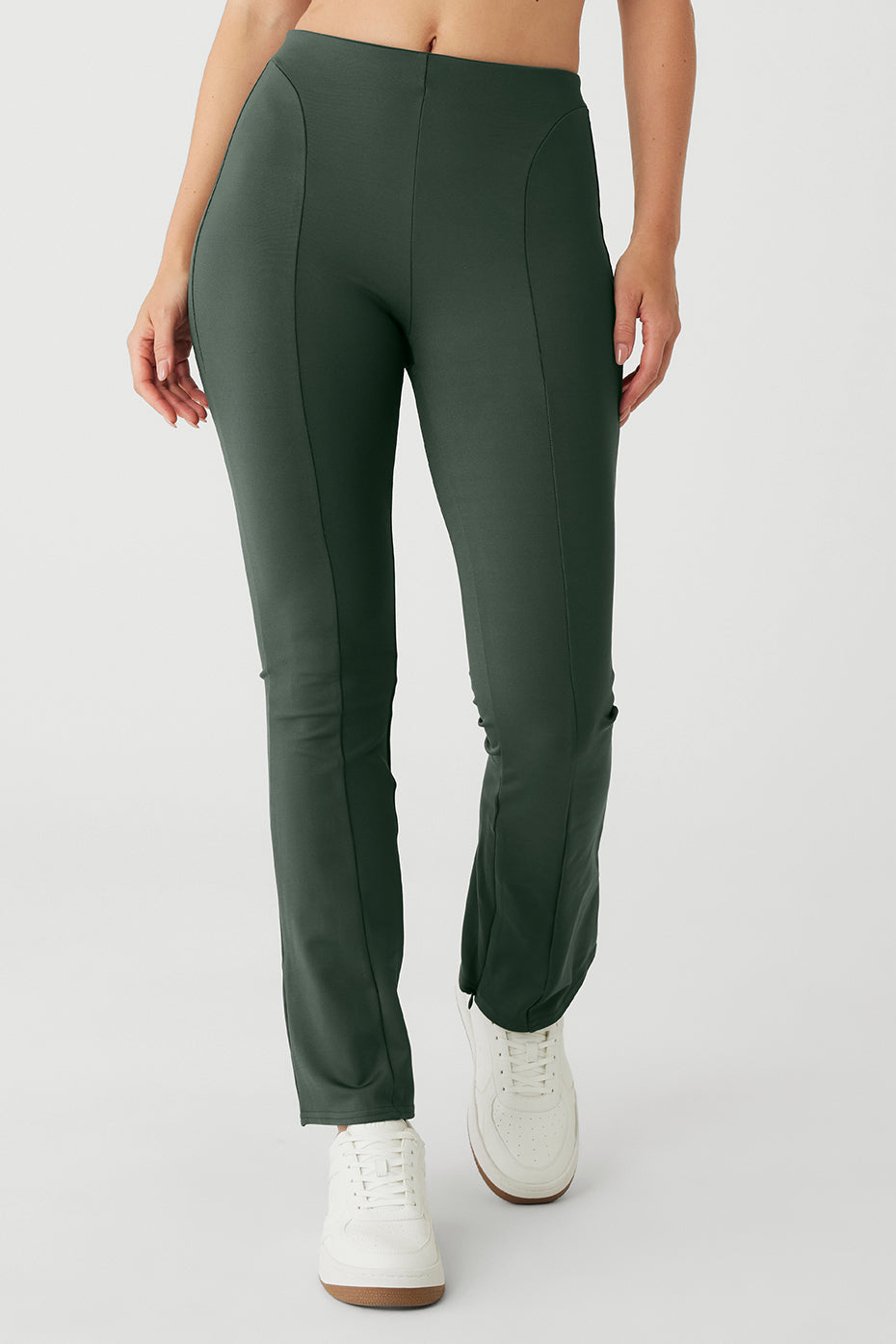 High-Waist 7/8 Zip It Flare Legging