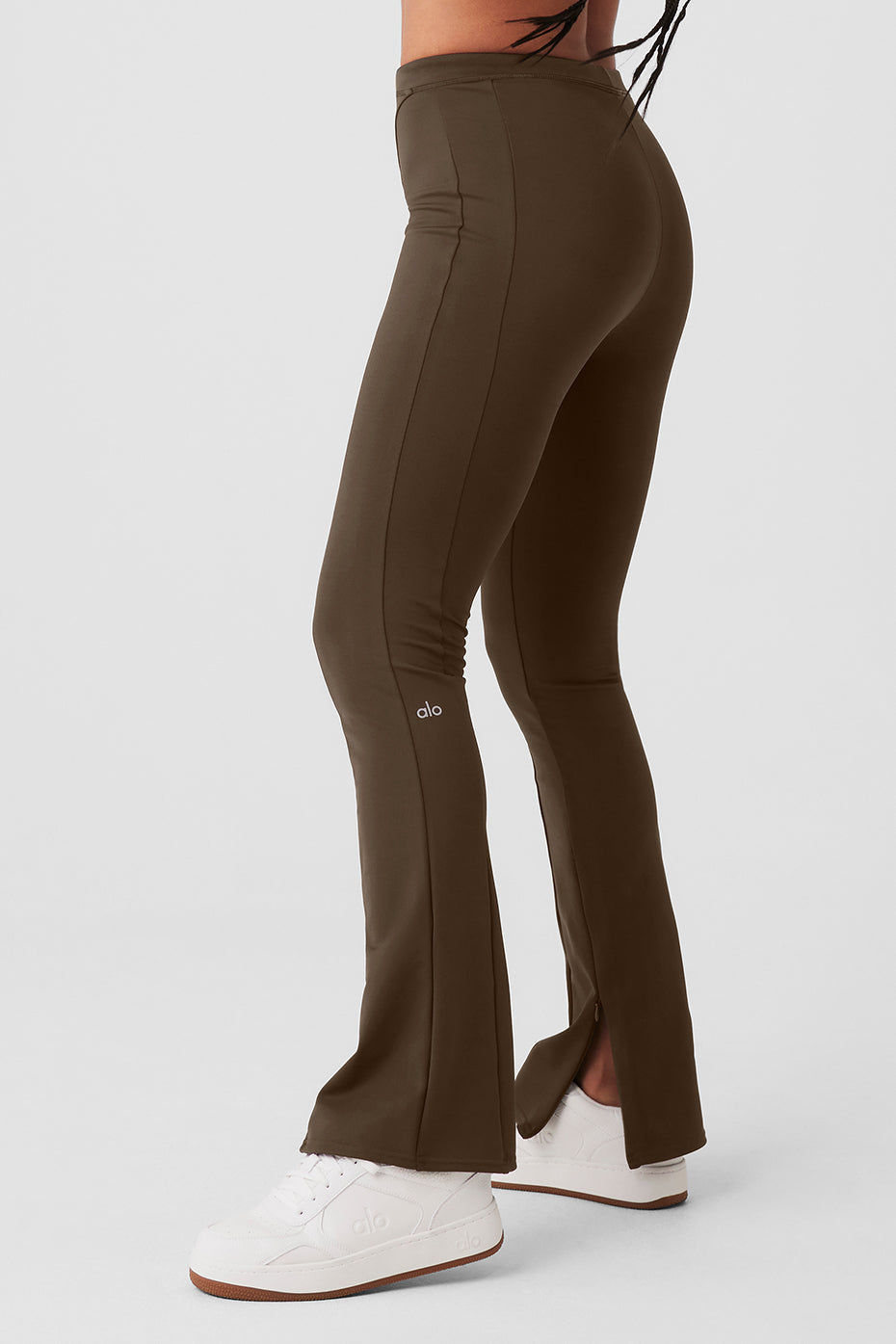 High-Waist 7/8 Zip It Flare Legging