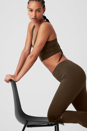 High-Waist 7/8 Zip It Flare Legging