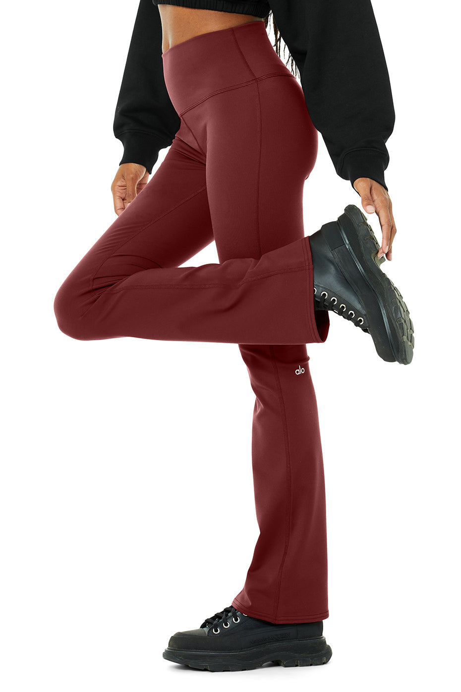 Airbrush High-Waist Bootcut Legging