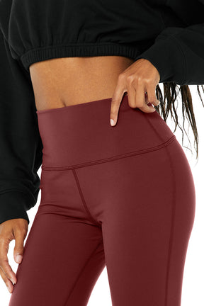 Airbrush High-Waist Bootcut Legging