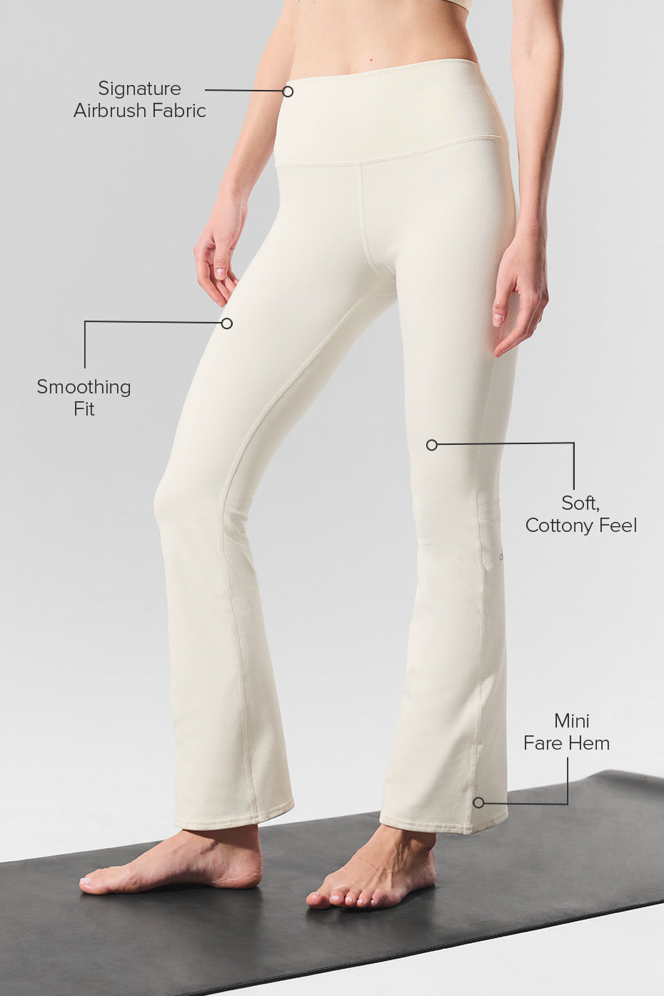 Airbrush High-Waist 7/8 Bootcut Legging