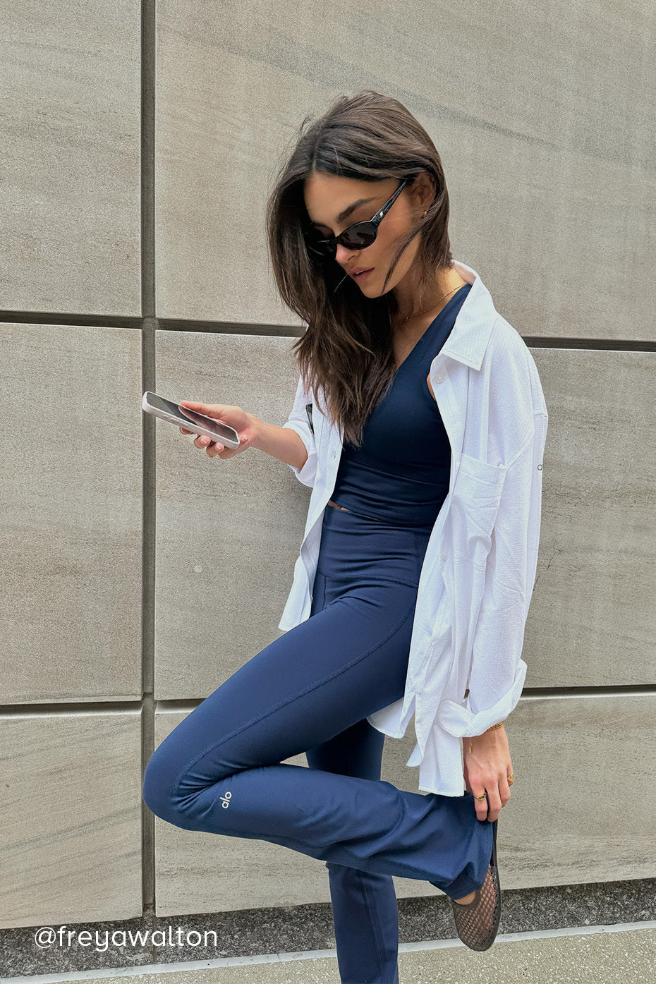 Airbrush High-Waist 7/8 Bootcut Legging