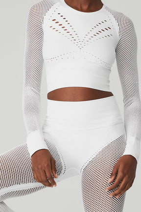 Seamless High-Waist 7/8 Limitless Open Air Legging