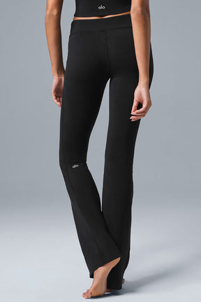 Airbrush Low-Rise Bootcut Legging