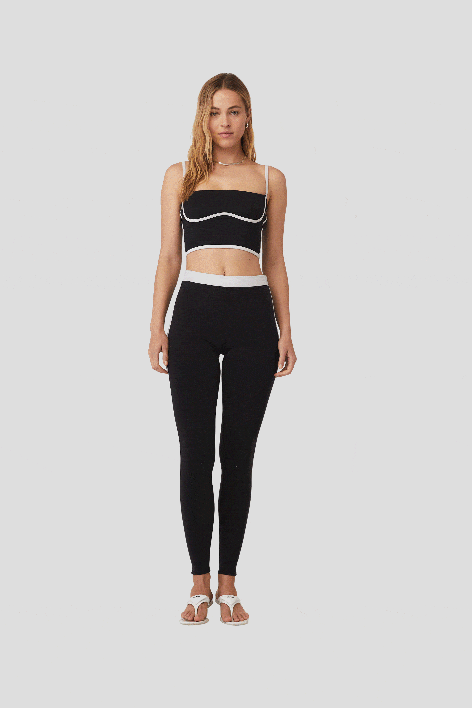 Airbrush High-Waist Streamlined Legging